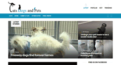 Desktop Screenshot of catsdogsandpets.com